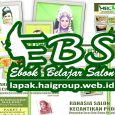 &nbsp; Buku / Ebook / Tutorial Belajar Salon “RAHASIA SALON KECANTIKAN PROFESIONAL” Panduan praktis untuk belajar ketrampilan salon profesional yang dilengkapi dengan gambar-gambar yang mudah dimengerti sehingga lebih gampang untuk [&hellip;]